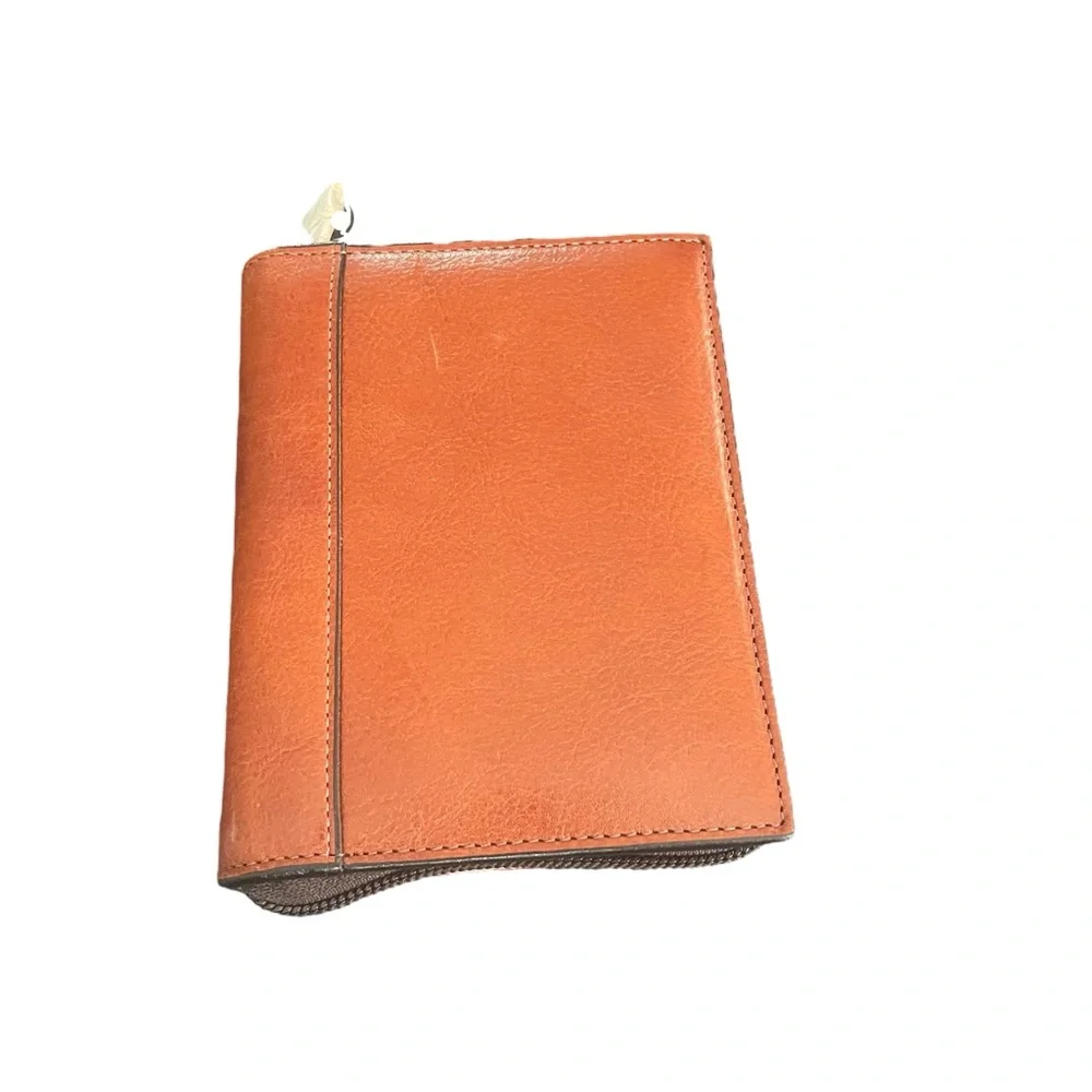 Vintage Tumi Small Leather Zip Around Wallet